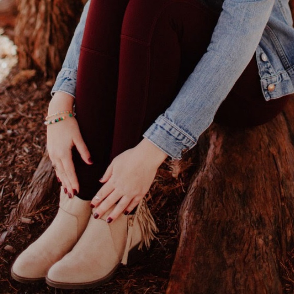 Tan Booties - Picture 3 of 8